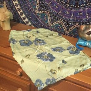 VINTAGE Tommy Bahama Silk skirt